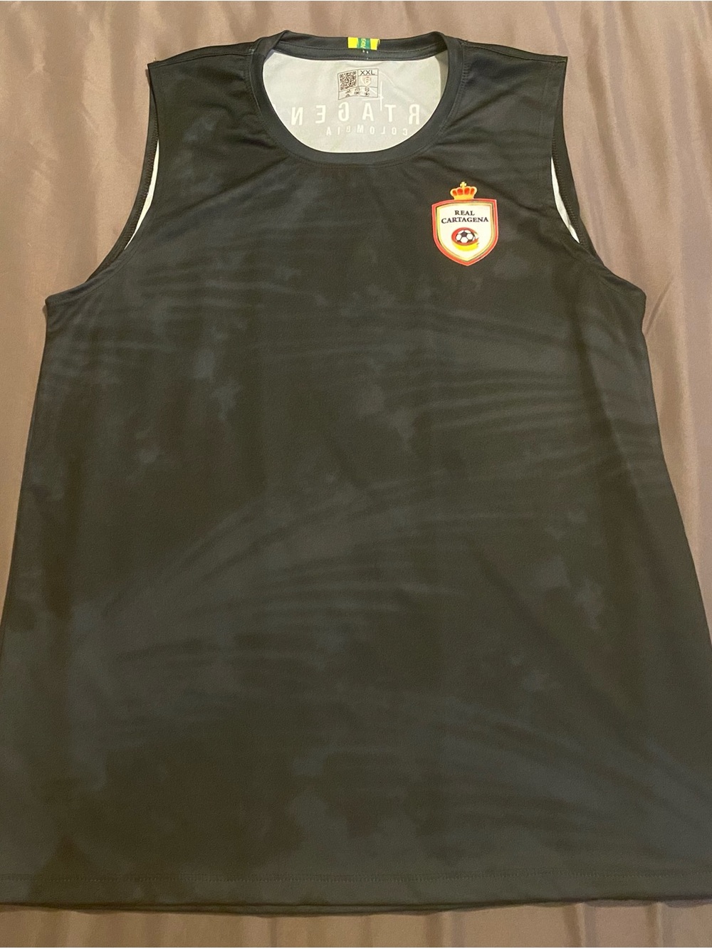 Colombia Real Cartagena Soccer Tank Top Jersey